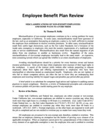 The Difference Between Exempt And Non